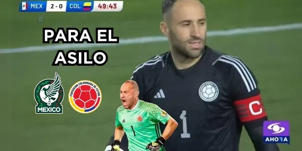 David Ospina quedó mal parado con un error en la Selección Colombia contra la Selección México.