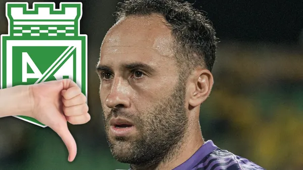 David Ospina, quien ahora tiene un grave problema para jugar la Copa Libertadores Foto: Nacionaloficial, Escudoteca