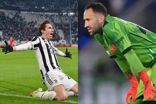 David Ospina en una jugada contra la Juventus vio prácticamente como se le escapaba el título en la Serie A de Italia.