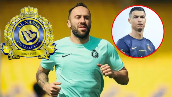 David Ospina volvió a jugar con Al Nassr de Arabia Saudita (Foto tomada de Caracol Radio, OneFootball)