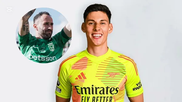 David Ospina y Alexei Rojas Foto: Nacionaloficial y Arsenal FC