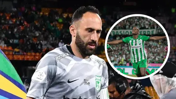 David Ospina y Andrés Felipe Román Foto: El Colombiano y Nacionaloficial