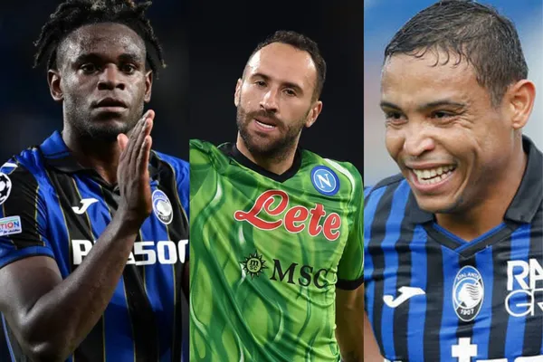 David Ospina y Duván Zapata fueron titulares mientras que Luis Fernando Muriel solo jugó 7 minutos