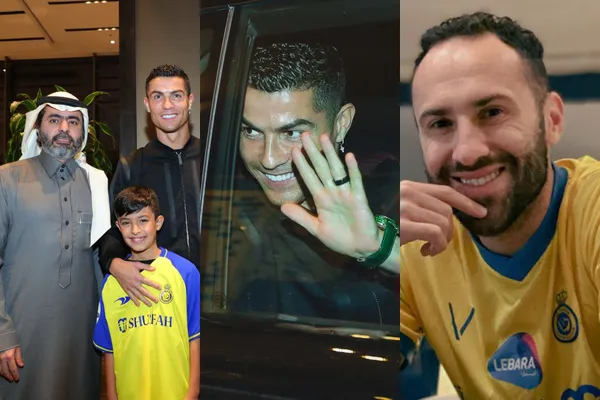 David Ospina ya tiene en su club a Cristiano Ronaldo como nuevo compañero de equipo.