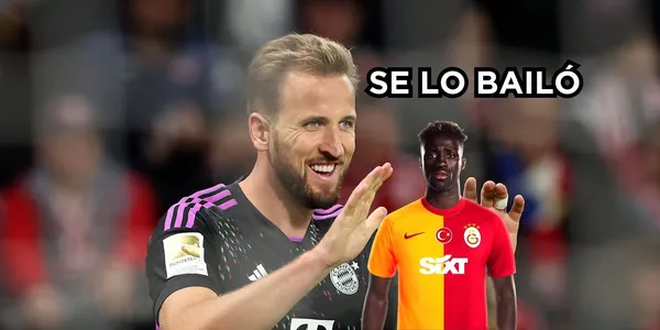 Davinson Sánchez no pudo contra Harry Kane.