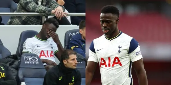 Davinson Sánchez se cae a pedazos en el Tottenham de Inglaterra.