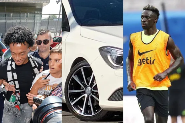 Davinson Sánchez y Juan Guillermo Cuadrado en temas de autos no son de gastar insólitas cifras.