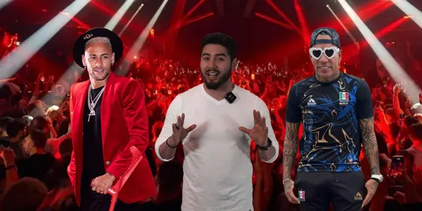 Dayro Moreno se ha dado sus grandes lujos en tema de fiestas como su colega Neymar.