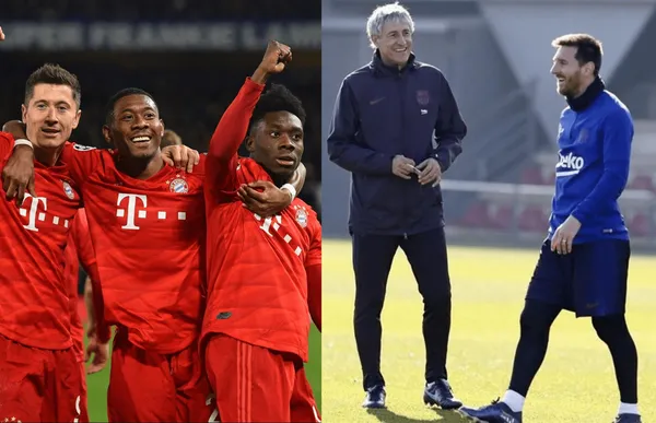 De cara a los cuartos de final por la UEFA Champions League, Quique Setién lanzó un mensajito al crack de Bayern Múnich para recordarle quién es Lionel Messi