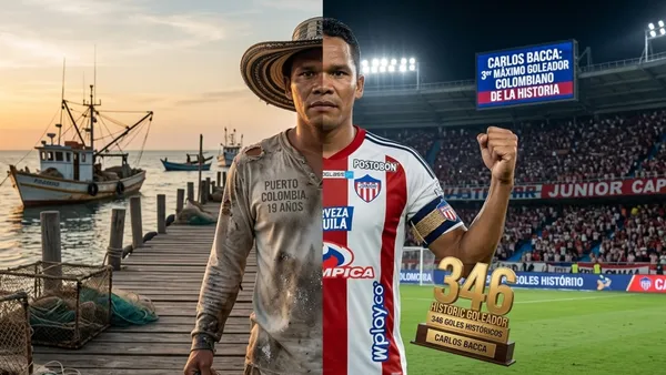 De pescador a tercer máximo goleador colombiano