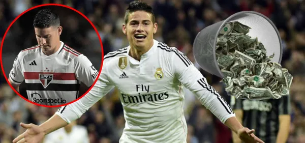 De valer $340 mil millones en Real Madrid, la insólito nueva valoración de James (Foto: El Nuevo Siglo y Conmebol)