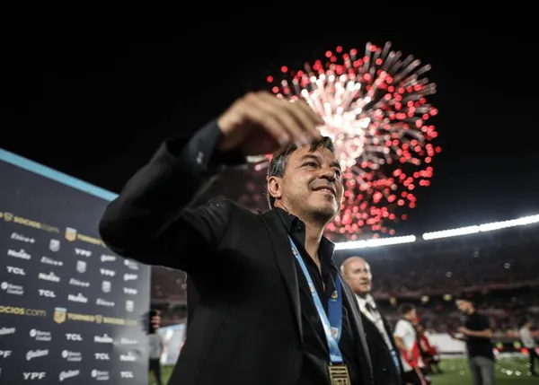 De volverse Marcelo Gallardo el entrenador de la Juventus Rafael Santos Borré llegaría a Italia