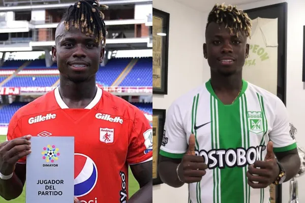 Déinner Quiñones es un jugador que tiene pasado en Atlético Nacional y hay novedades referente a su caso.