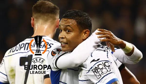 Delantero colombiano convirtió dos goles en la UEFA Europa League.