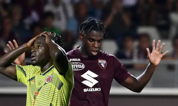 Delantero colombiano y una ingrata noticia que tuvo en Italia con su equipo, Torino.