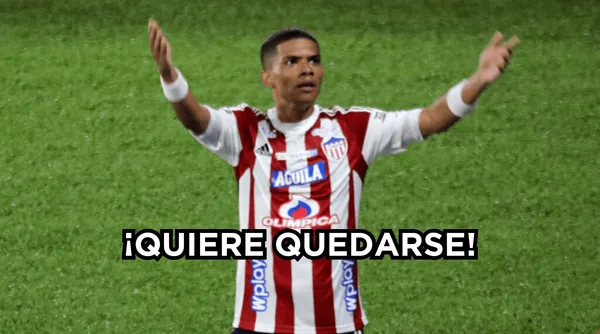 Delantero de Junior quiere quedarse en Junior de cara al 2024.