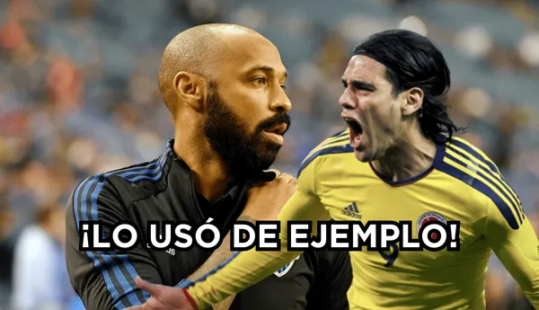 Delantero francés vio videos de Radamel Falcao gracias a ‘Tití’ Henry.