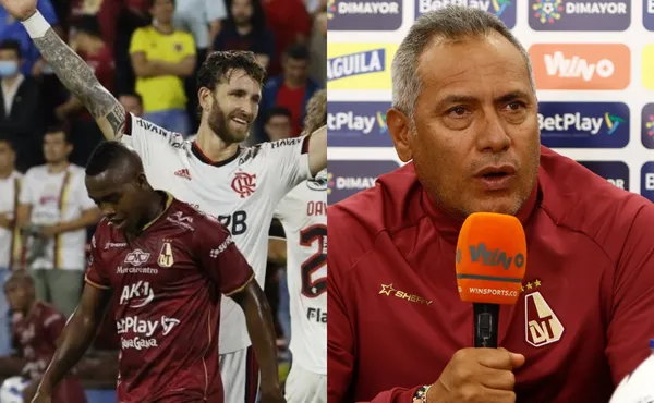 Deportes Tolima cayó en su casa contra el Flamengo por la Copa Libertadores 2022.