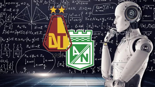 Deportes Tolima vs Atlético Nacional Foto: Escudoteca y EOM