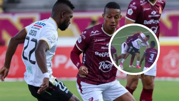 Deportes Tolima vs Once Caldas Foto: Futbolred y Captura de Win Sports