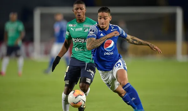 Deportivo Cali aprovechó la pobre defensa de Millonarios y le ganó como visitante, asegurando medio boleto a la siguiente ronda de la Copa Sudamericana