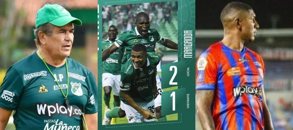 Deportivo Cali ganó 2-1 ante Unión Magdalena en la liga colombiana