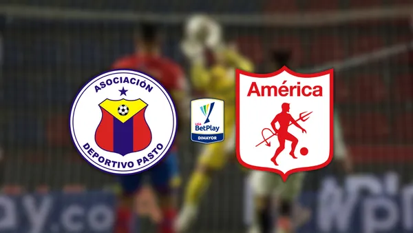 Deportivo Pasto vs América de Cali Foto: El Deportivo y Escudoteca PN