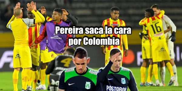 Deportivo Pereira saca la cara por Colombia en la Copa Libertadores y calló a Atlético Nacional.
