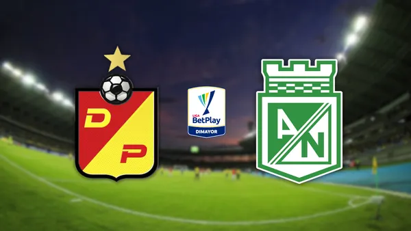 Deportivo Pereira vs Atlético Nacional Foto: Caracol Radio y Escudoteca
