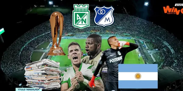 Desde Argentina hay reacciones luego de que Atlético Nacional le ganó la final a Millonarios FC.