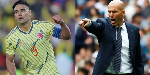 Desde España informaron que Radamel Falcao es una opción para ser el próximo delantero del Real Madrid, pero reaccionó Zidane