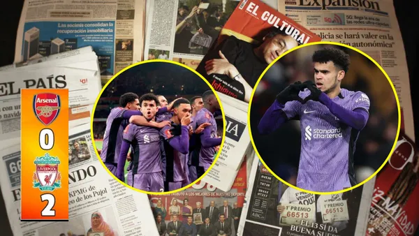 Desde España, lo que dicen por Luis Díaz crack en Liverpool vs Arsenal en FA Cup