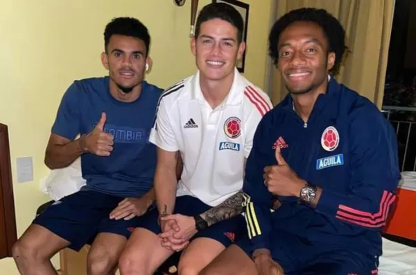 Desde la pasada Copa América de Brasil 2021 había un detalle pendiente entre James Rodríguez y Juan Guillermo Cuadrado.