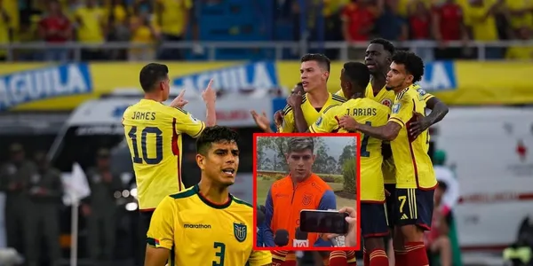 Desde la Selección Ecuador hablaron de la Selección Colombia.