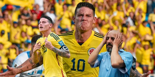 Desde Uruguay menospreciaron a James Rodríguez y se tuvieron que morder la lengua.