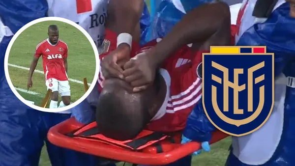 Después de complicar a Colombia, Enner Valencia vuelve a ser noticia por una dolorosa razón. Foto: Captura de ESPN y Escudoteca