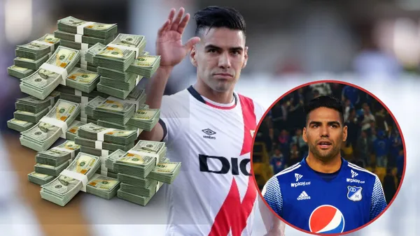Dicen que lo busca Millonarios de Gamero y lo que cobra Radamel Falcao en España