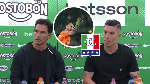 Diego Arias y el claro mensaje a toda la hinchada de Nacional tras clasificar en Copa Colombia Foto: Nacionaloficial, Captura de Dimayor y Escudoteca