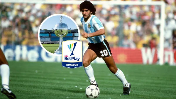Diego Armando Maradona Foto: BBC, Conmebol y Escudoteca