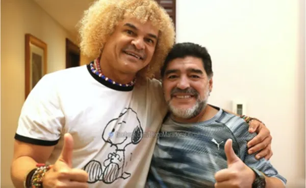 Diego Armando Maradona hace un año dejó el plano terrenal y llegó a tener un lindo gesto con Carlos Valderrama.