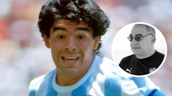 Diego Maradona y su gran mensaje a Miguel Ángel "Zurdo" López Foto: Maradona y Junior FC