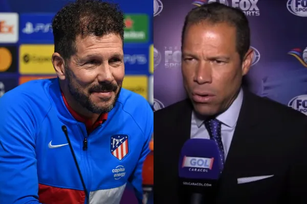 Diego Simeone habló de la Selección Colombia, específicamente por lo que pasó en el año 1993.