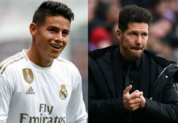 Diego Simeone reveló lo que pasa con James Rodríguez en Atlético de Madrid ¿Lo quiere o no? La respuesta sorprendió a todos.