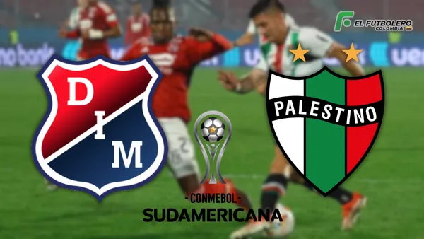 Dim vs Palestino Foto: Redgol y Escudoteca PN