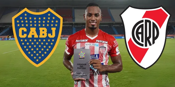 Ditta en la mira de un grande de Argentina. Foto de Ditta tomada de Facebook Junior Club SA.