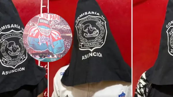 Doce hinchas del Junior de Barranquilla fueron detenidos tras violentos disturbios, en la previa del duelo ante Cerro Porteño por Copa Libertadores