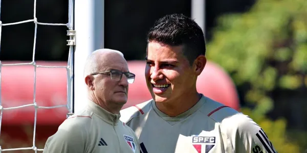 Dorival Júnior no da la mejor noticia sobre James Rodríguez en el São Paulo.