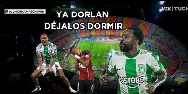 Dorlan Pabón con solo una publicación mandaría a dormir a todo el DIM tras perder la final contra Junior FC.