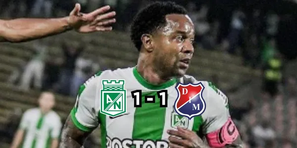 Dorlan Pabón empató el partido entre Nacional y el DIM.