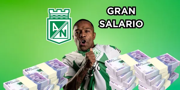 Dorlan Pabón es de los jugadores mejor pagados de Atlético Nacional.